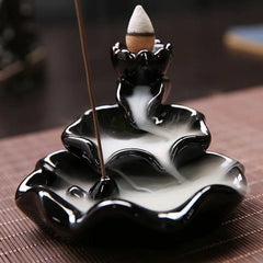 Creative Home Decor Backflow Stick Incense Burner Ceramic Censer Home Decoration Use In Home Teahouse - Buddha bead​