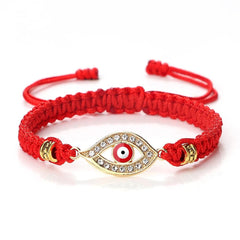 Handmade Turkish Evil Eye Bracelets For Women Men Braided Red Rope Lucky Bracelets Fashion Couple Bracelets Friendship Jewelry - Buddha bead​
