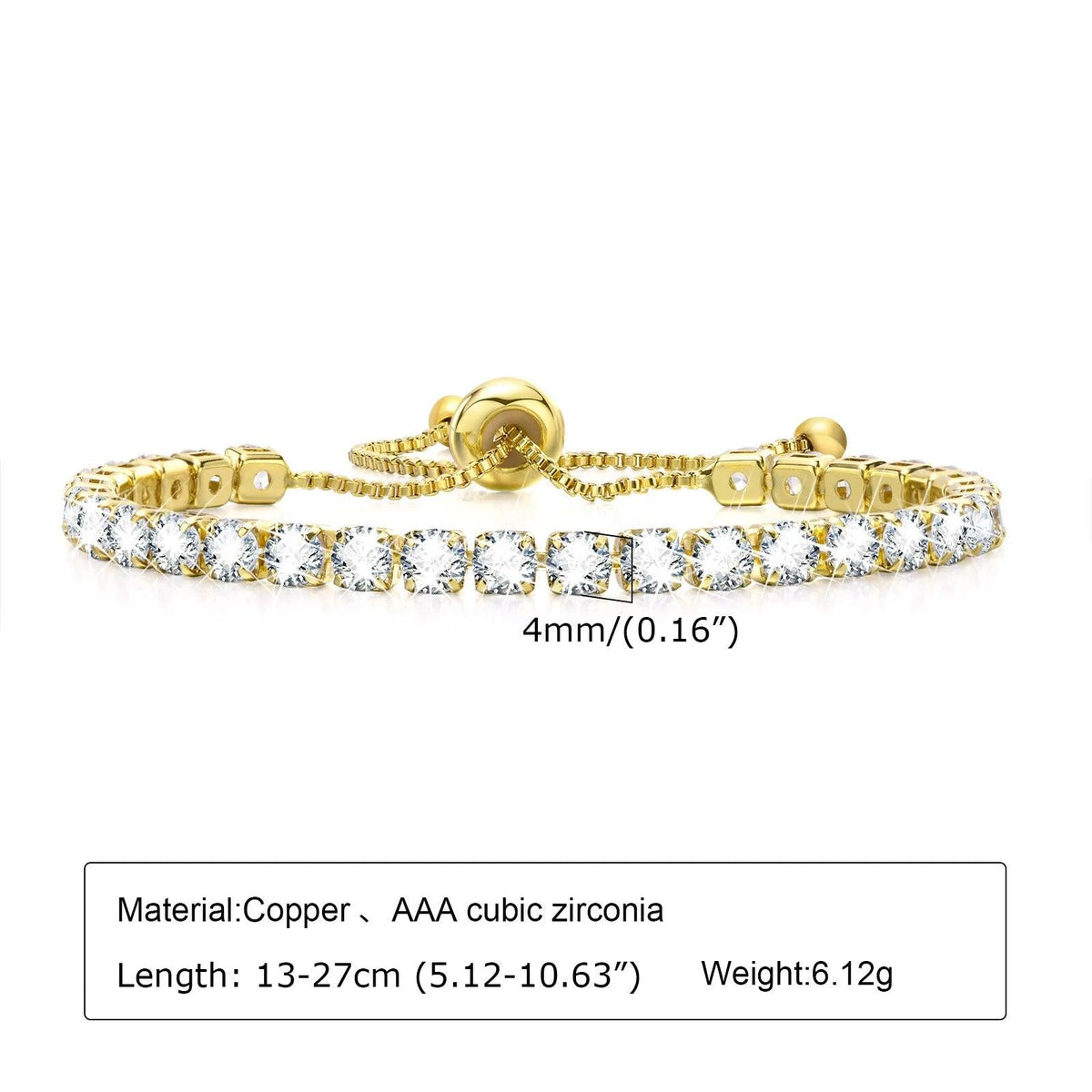 Statement Stainless Steel Chain Bracelet for Women, Vantage 18k Gold Plated Elegant Jewerlry - Buddha bead​