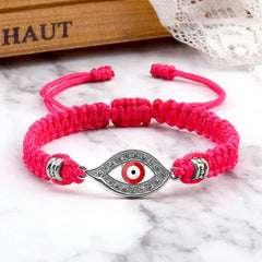 Handmade Turkish Evil Eye Bracelets For Women Men Braided Red Rope Lucky Bracelets Fashion Couple Bracelets Friendship Jewelry - Buddha bead​